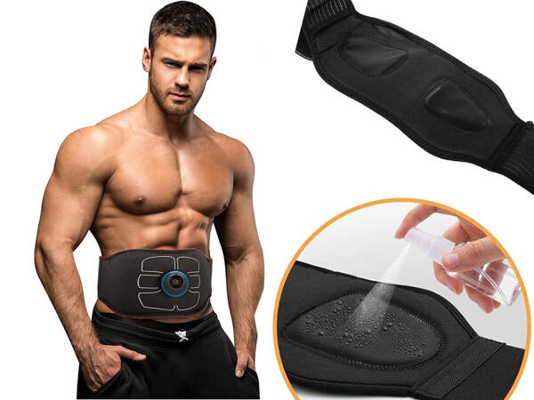 Electrostimulateur ceinture abdominale masseur minceur ems stimulateur