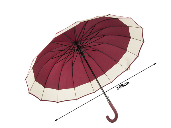 Élégant parapluie gouvernemental grand xxl solide poignée antidérapante automatique