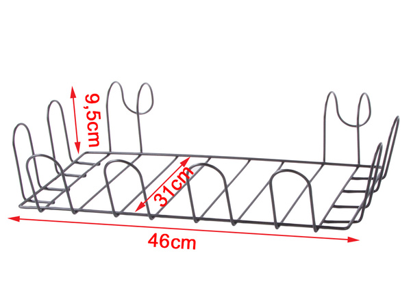 Étagère en métal organisateur de cuisine loft stand pour comptoir de cuisine radiateur