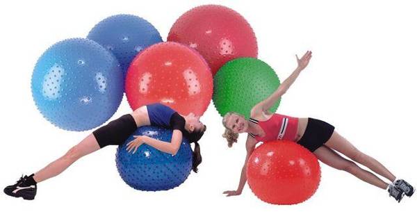 Fitness gymball 55cm pompe d'exercice