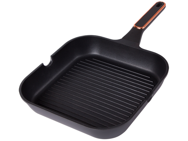 Grill poêle à frire induction antiadhésive 28cm