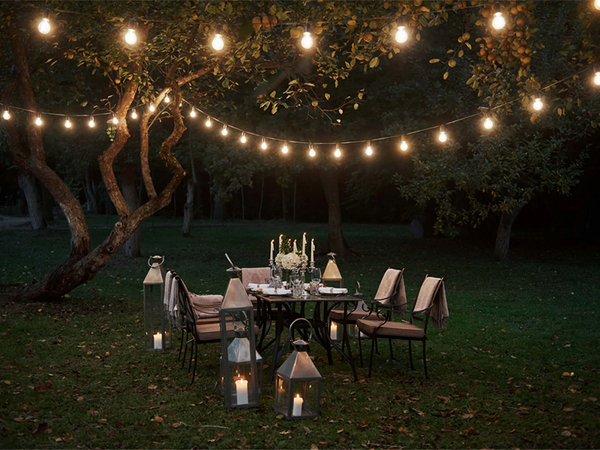 Guirlande lumineuse de jardin 15 leds