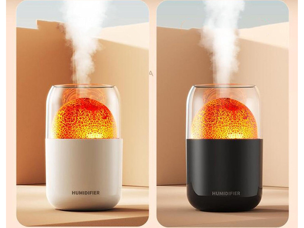 Humidificateur d'air diffuseur aromatherapie led illumination ultrasonique