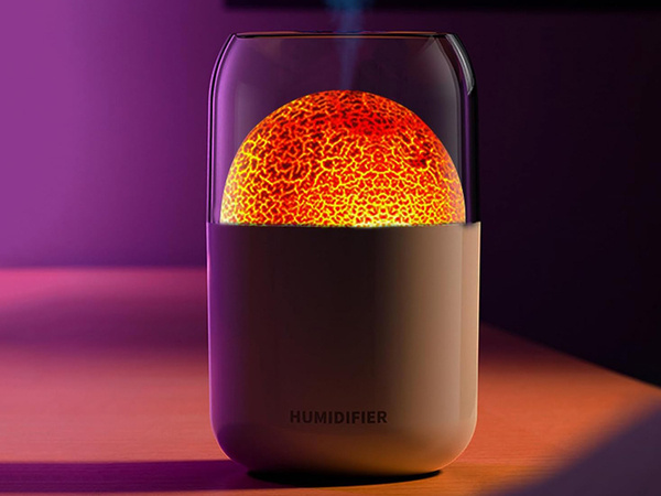 Humidificateur d'air diffuseur aromatherapie led illumination ultrasonique