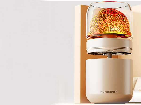 Humidificateur d'air diffuseur aromatherapie led illumination ultrasonique