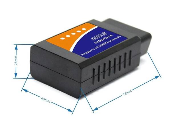 Interface de diagnostic professionnel elm 327 bluetooth bt obd2 v2 scanner