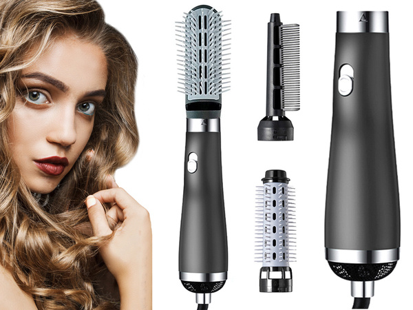 Ka hair curler brush styling kit multifunctional 3in1