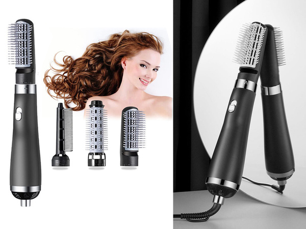 Ka hair curler brush styling kit multifunctional 3in1