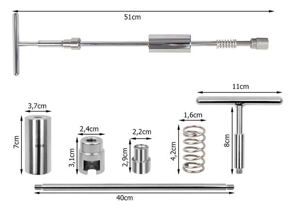 Kit de débosselage de carrosserie