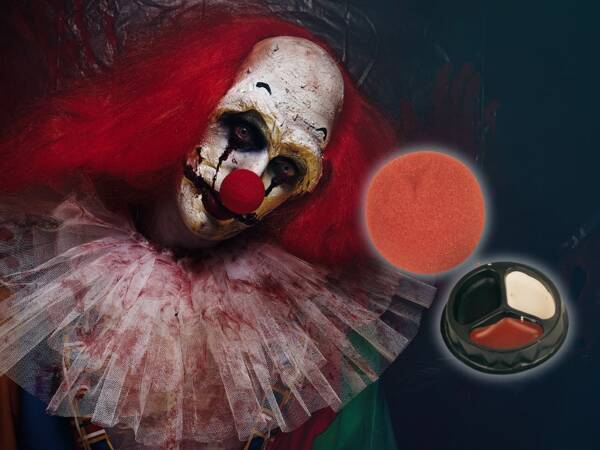 Kit de maquillage nez de clown pour halloween maquillage pour cosplay maquillage