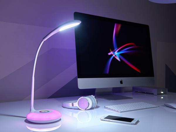 Lampe de bureau led rgb 256 couleurs