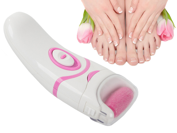 Lime électrique pour les pieds ponceuse de talons sans fil set de coupe 2 rouleaux