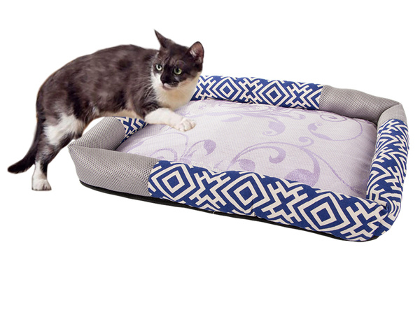 Lit pour chat matelas de couchage griffoir parc pour chat s