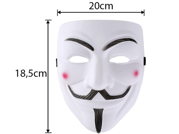 Masque anonyme vendetta acta protest halloween v