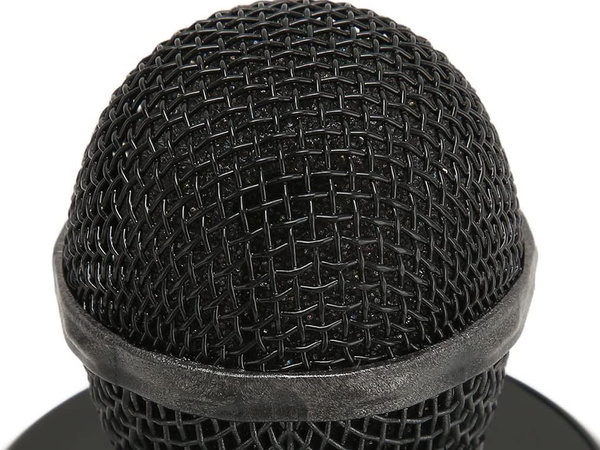 Microphone sans fil bluetooth enceinte karaoké modulateur de voix rond