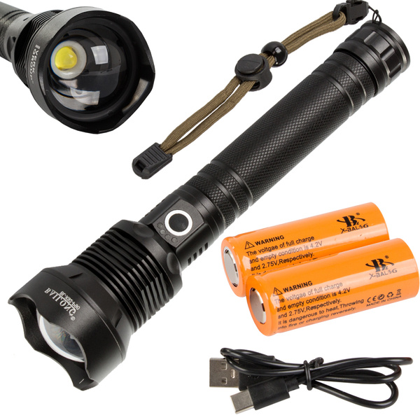 Militaire bailong police torche cree xhp90 power