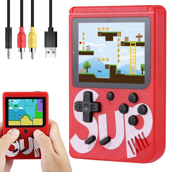 Mini console portable retro jeu 400 jeux 3.0 tv game box jeux