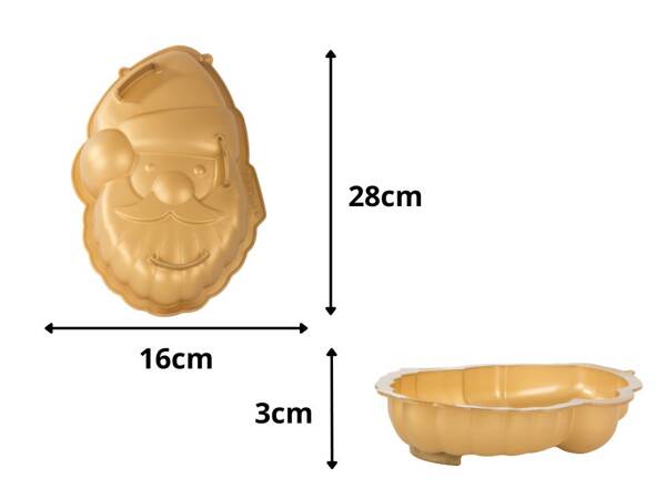 Moule a gateau en silicone pour santa claus grand moule a gateau en silicone pour christmas