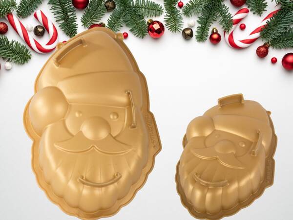 Moule a gateau en silicone pour santa claus grand moule a gateau en silicone pour christmas