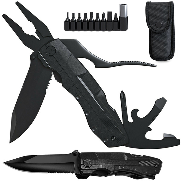 Multitool outil multifonction couteau de poche étui