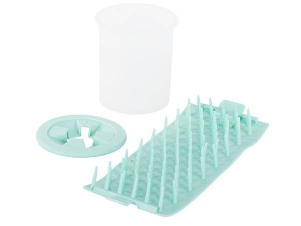 Nettoyeur de pattes pour chien chat coupe en silicone