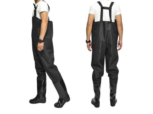 Pantalon de waders de pêche 43 bretelles