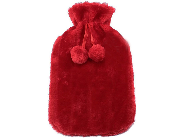 Peluche caoutchouc thermofor chauffant grand en couverture fourrure douce