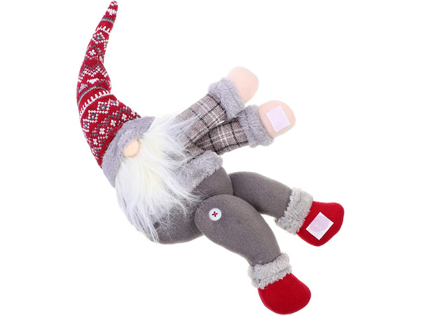 Père noël gnome gnome boucle de rideau velcro