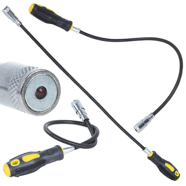 Pince flexible aimant magnétique torche led