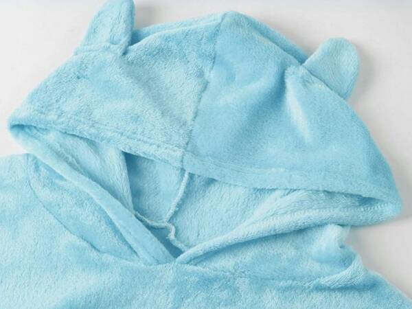 Pyjama chaud pour femmes deux pièces avec capuche en peluche douce short l