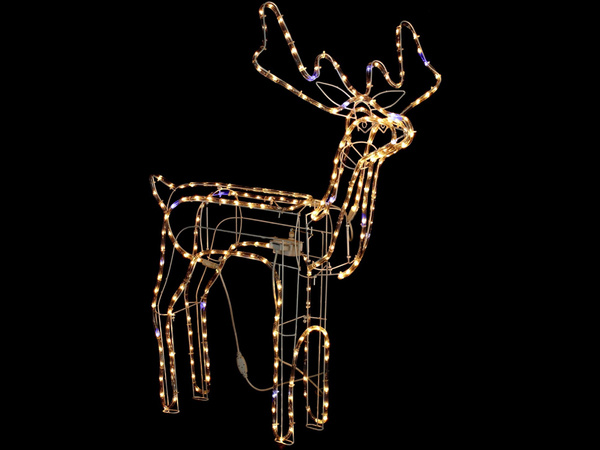 RENNES LUMINEUX 216 LED DÉCORATION DE NOËL GRAND JARDIN AVEC TÊTE MOBILE