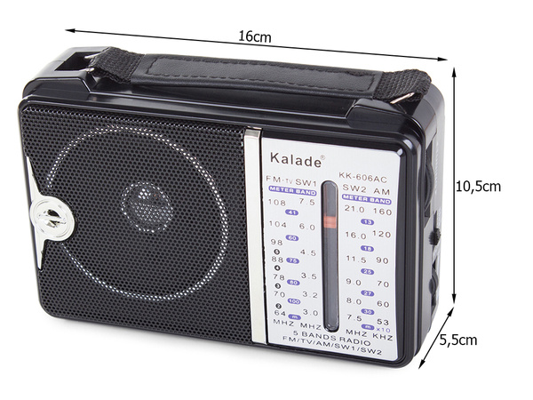 Radio mobile de cuisine retro fm am sw