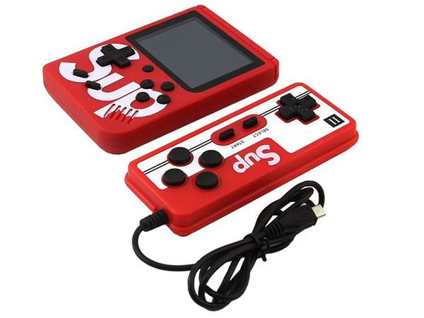 Retro mini console portable 400 jeux 3.0 tv game box jeux télécommande pad