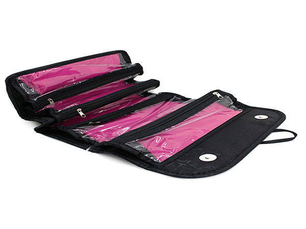 Roll n go make-up bag travel organiser