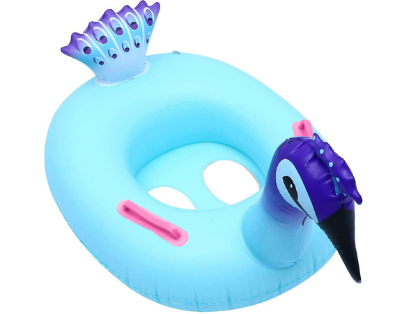 Roue de paon gonflable pour bébé pour nager dans l'eau de la piscine