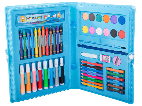 Set d'artiste pour la peinture dans l'emballage 68 pcs