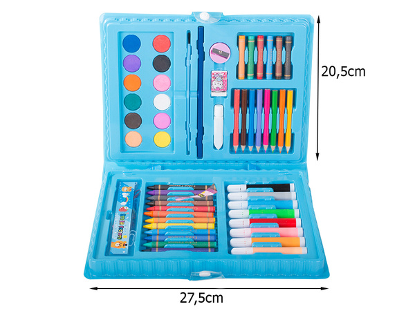 Set d'artiste pour la peinture dans l'emballage 68 pcs