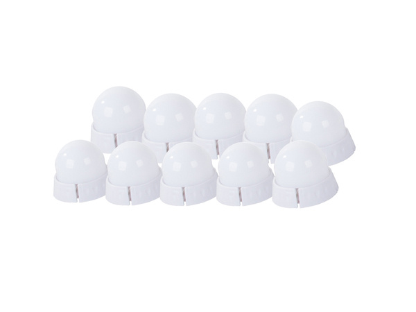 Set de 10 miroirs de coiffeuse à led pour le maquillage