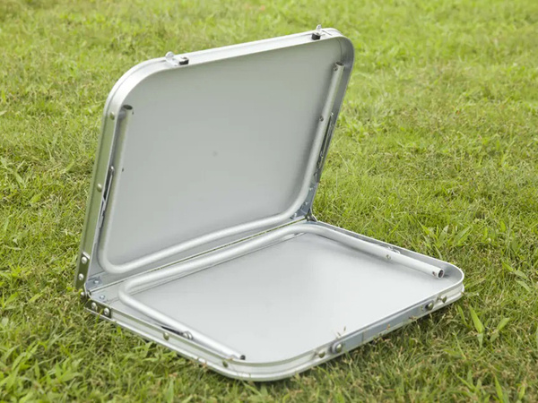 Table pliante pour tente valise