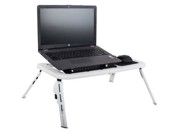 Table pour ordinateur portable e-table table de chevet pliante