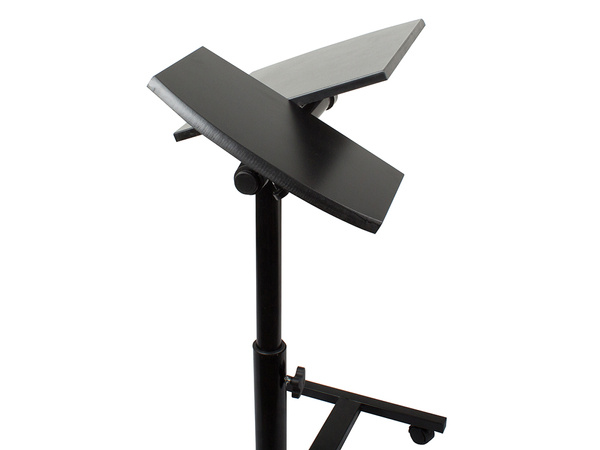 Table pour ordinateur portable sur roulettes bureau réglable