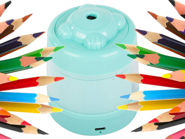 Taille-crayon électrique école sans fil usb