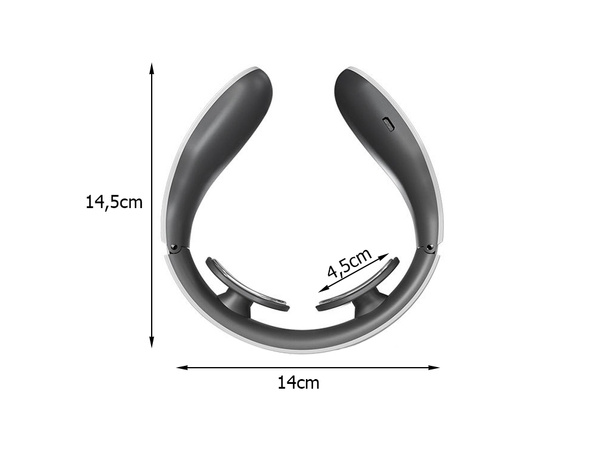 Tens cervical electrostimulateur ems 2in1