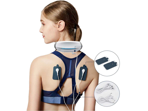 Tens cervical electrostimulateur ems 2in1