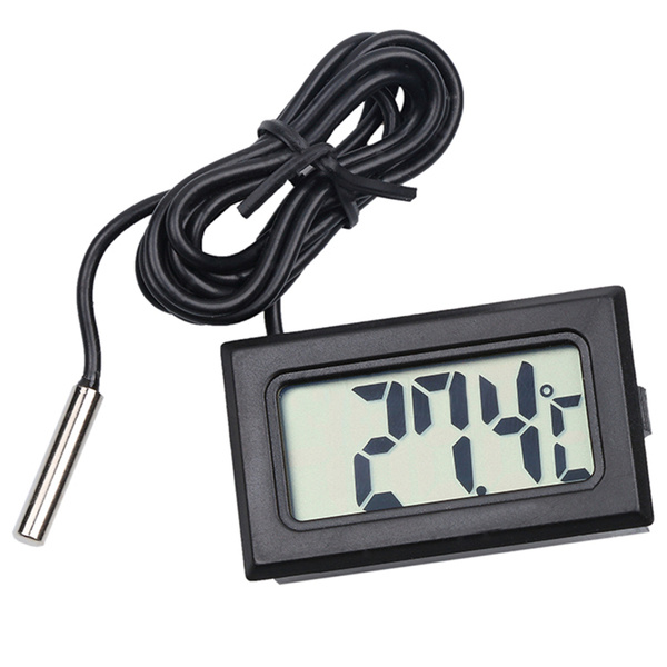 Thermomètre électronique lcd avec sonde de four numérique