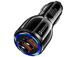 2xusb quickcharge 3.0 chargeur de voiture pour allume-cigares