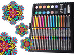 Artist's set painting case 168 pcs