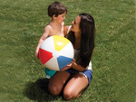 Ballon de plage multicolore pour enfants 30 cm pour la piscine