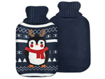 Caoutchouc jumper thermofor large 2l festive water penguin cover