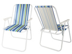 Chaise de jardin pliante pour la plage chaise de camping légère pour les tentes